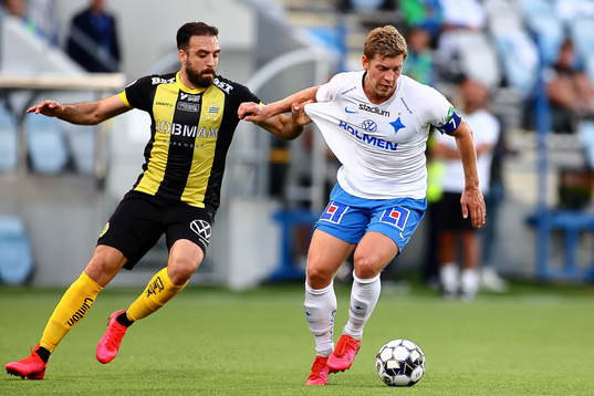 Hammarbys Abdul Khalili och IFK Norrköpings Alexander