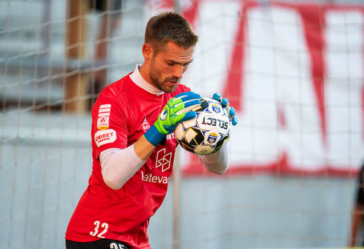 Kalmars målvakt Lucas Hägg-Johansson