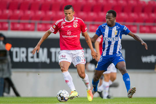 Kalmars Romário Pereira Sipião och IFK Göteborgs