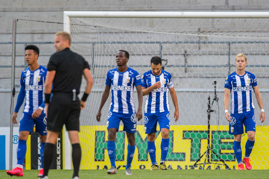 IFK Göteborgs spelare deppar