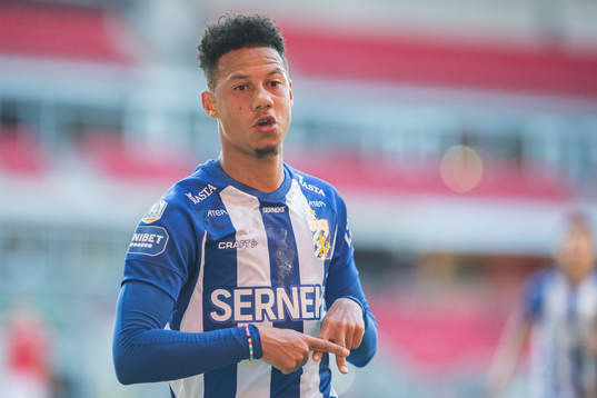 IFK Göteborgs Tobias Sana jublar
