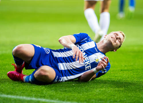 IFK Göteborgs Victor Wernersson deppar