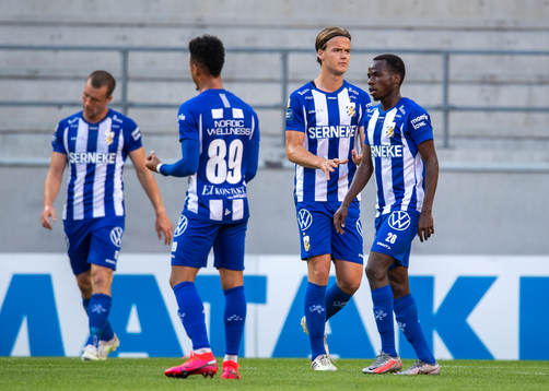 IFK Göteborgs spelare deppar