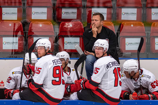 Malmö Redhawks tränare Joakim Fagervall
