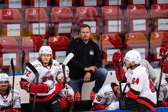 Malmö Redhawks tränare Joakim Fagervall