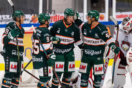 Kristianstads Lucas Edmonds, Alexander Molldén, Dennis