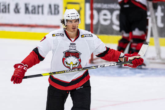 Malmö Redhawks Oliver Lauridsen deppar