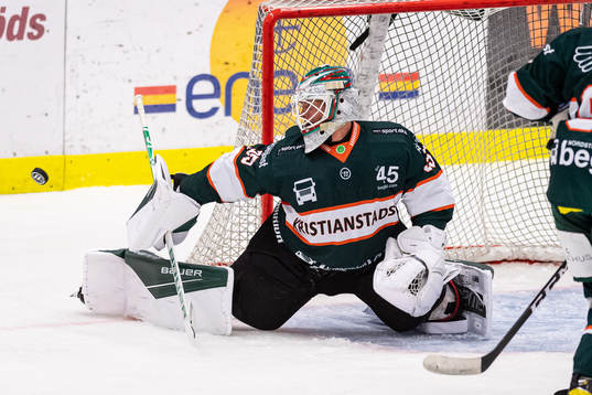 Kristianstads målvakt Calle Clang