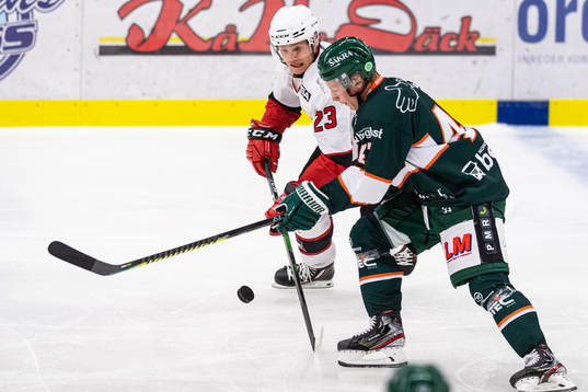 Malmö Redhawks Christoffer Forsberg mot Kristianstads