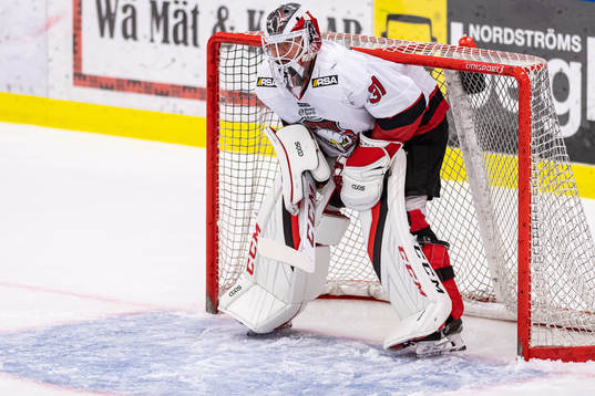 Malmö Redhawks målvakt Lars Volden
