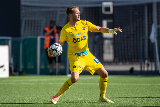 Örebros målvakt Oscar Jansson