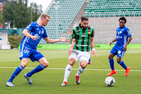Sundsvalls Niklas Dahlström och GAIS Mervan Celik