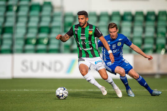GAIS Paulo Marcelo och Sundsvalls David Myrestam
