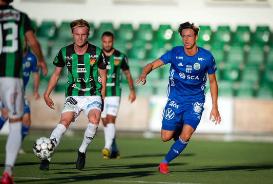 GAIS Julius Johansson och Sundsvalls Ludvig Nåvik