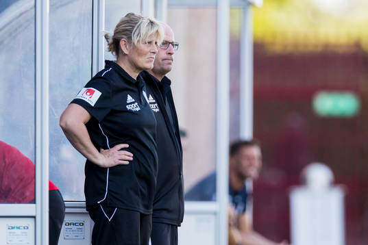 Piteås tränare Stellan Carlsson och assisterande tränare