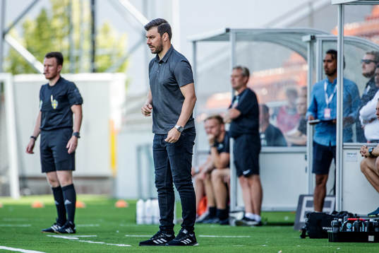 Umeås tränare Brian Clarhaut