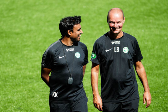Västerås assisterande tränare Kalle Karlsson och
