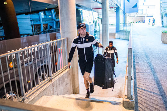 Jordon James Edward Sydney Mutch of Aalesund arrives