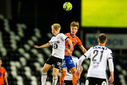 Edvard Sandvik Tagseth of Rosenborg and Markus Seehusen
