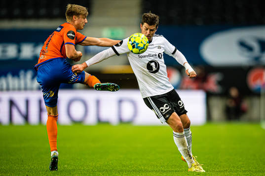 Markus Seehusen Karlsbakk of Aalesund and Pål Andre