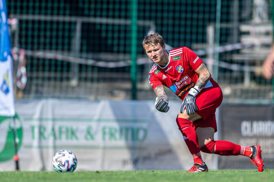 Eskilsminnes målvakt Pontus Löfvenmark