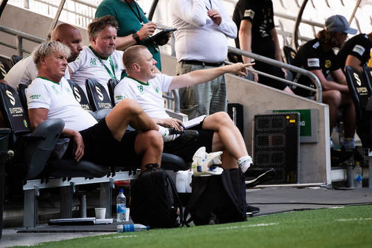 Hammarbys tränare Stefan Billborn