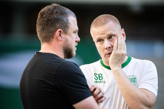 Elfsborgs manager Jimmy Thelin och Hammarbys tränare