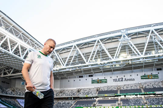 Hammarbys tränare Stefan Billborn