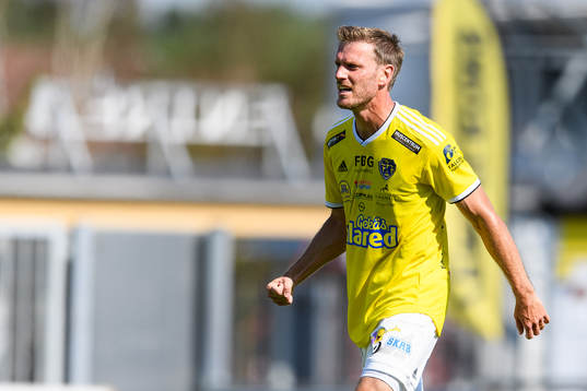 Falkenbergs Karl Söderström jublar