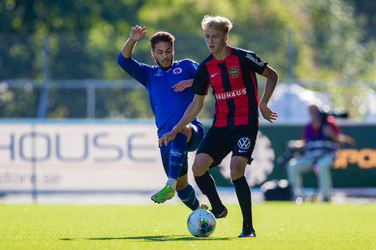 Karlslunds Christopher Alp och Brommapojkarnas Oskar