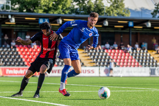 Brommapojkarnas Alexander Nilsson och Karlslunds Filip