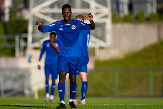 Karlslunds Tidjani Diawara deppar