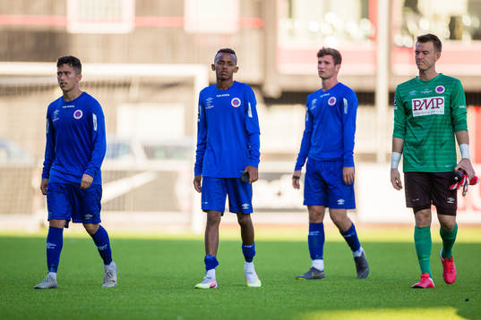 Karlslunds Sebastian Loyola Nydén, Salim Ali Mohammed och