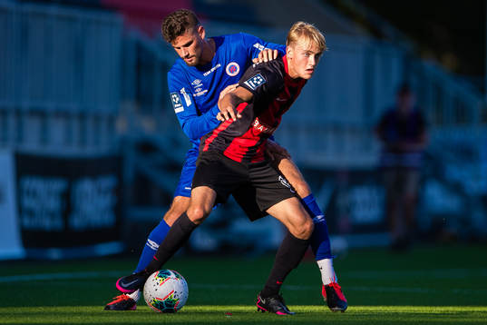 Karlslunds Filip Stankovic och Brommapojkarnas Oskar
