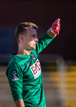Karlslunds målvakt Jakob Kindberg