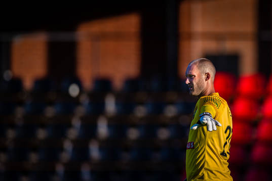 Brommapojkarnas målvakt Alexander Lundin