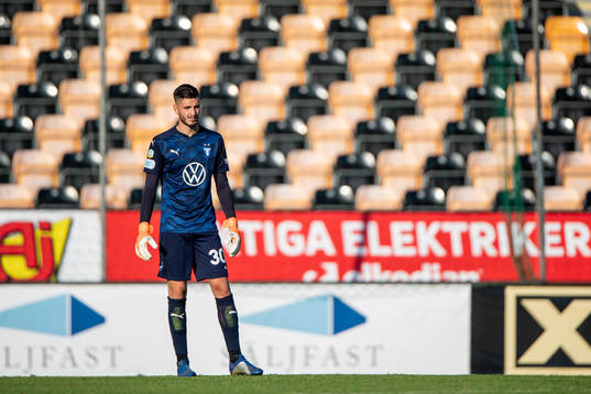 Malmö FFs målvakt Marko Johansson
