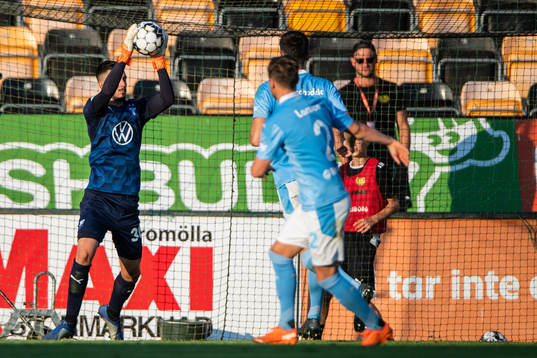 Malmö FFs målvakt Marko Johansson