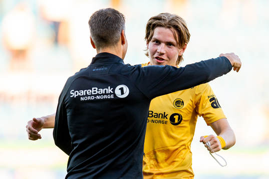 Kjetil Knutsen, head coach of Bodø/Glimt, and Jens Petter
