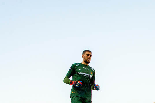 Goalkeeper Nikita Haikin of Bodø/Glimt