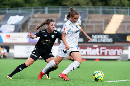 Göteborgs Pauline Hammarlund och Umeås Sarah Mellouk