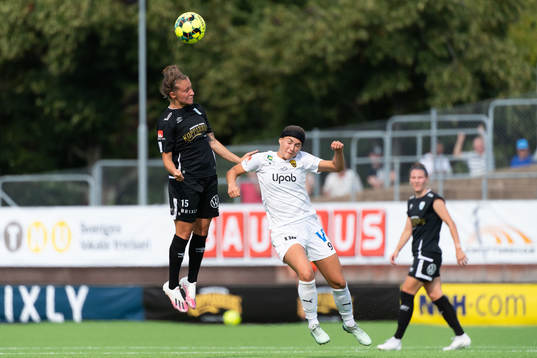 Göteborgs Julia Zigiotti Olme och Umeås Lova Lundin