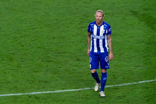 IFK Göteborgs Alexander Farnerud deppar
