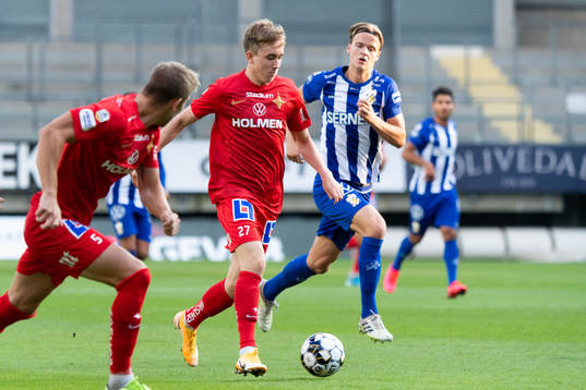 IFK Norrköpings Ísak Bergmann Jóhannesson