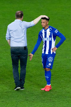 IFK Norrköpings tränare Jens Gustafsson och IFK