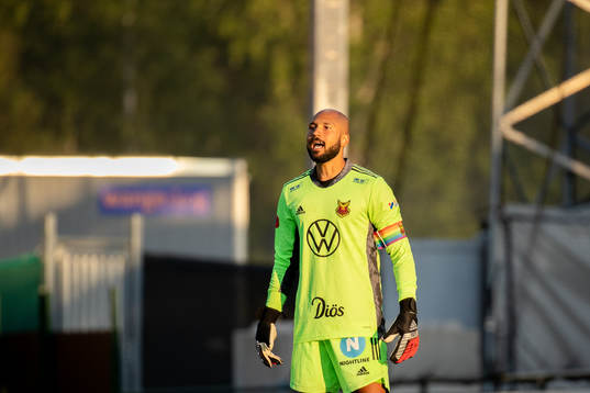 Östersunds målvakt Aly Keita