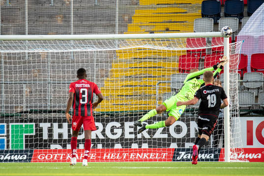 Östersunds målvakt Aly Keita