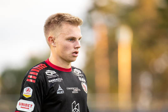 Kalmars Isak Jansson deppar