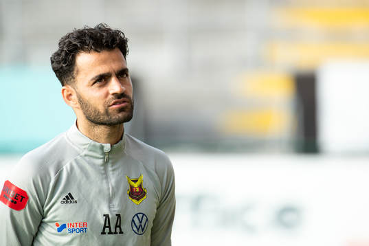 Östersunds assisterande tränare Amir Azrafshan