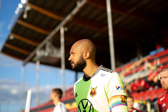 Östersunds målvakt Aly Keita
